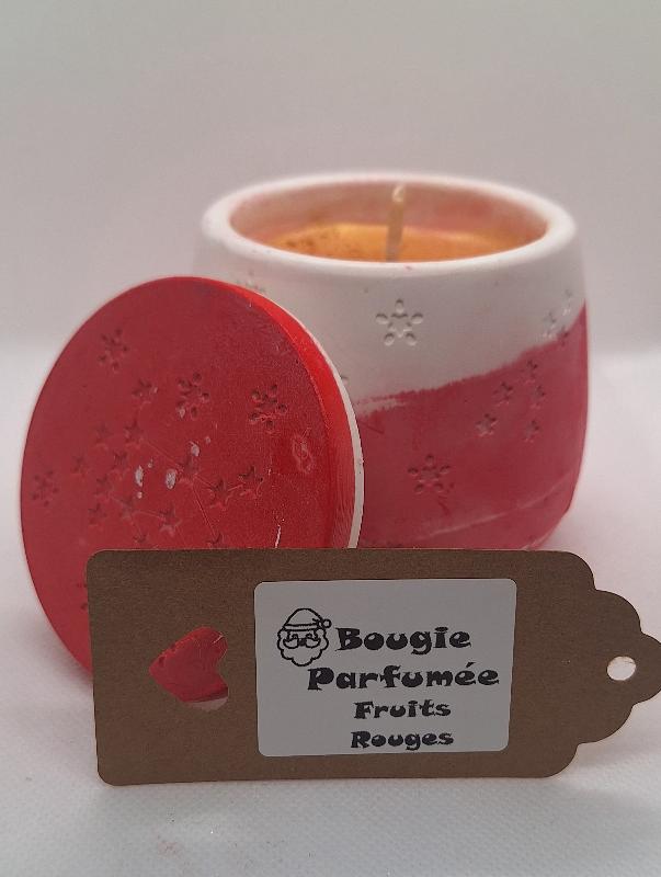 Bougie parfumée Pot fruits rouges - Sélection Noël