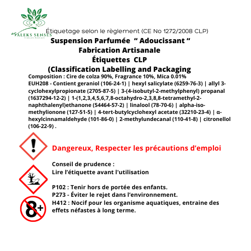 Suspension parfumée Adoucissant (unité)