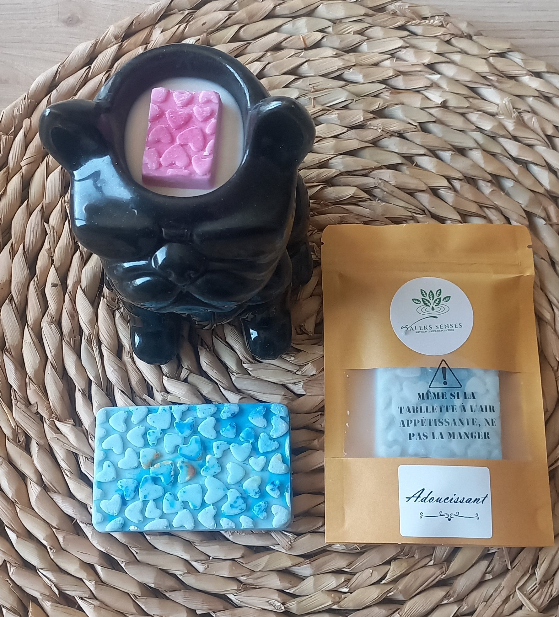 Mini-Tablette Fondant Parfumé 40gr "Adoucissant"